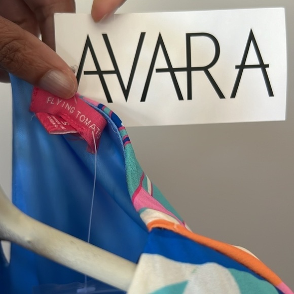 NWT- wild flower floral woven mini dress - Picture 7 of 8